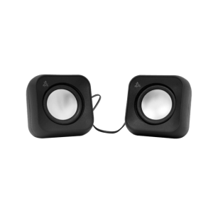 SPK SBOX 2.0 SP-203B sztereo 2.0 hangszóró 2 x 2.2W - Fekete
