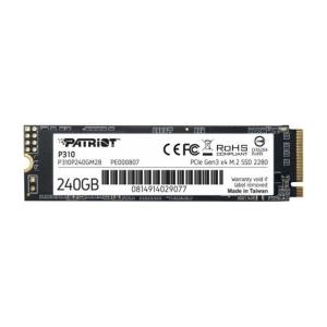 SSD Patriot 240GB P310 M.2 2280 PCIe