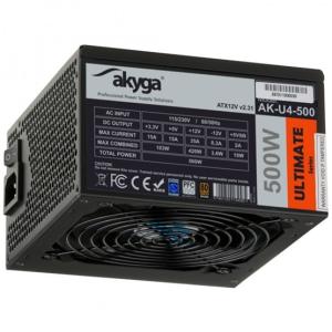 TÁP Akyga 500W - Ultimate - 12cm - 80+ Bronze - AK-U4-500