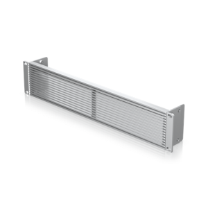 Ubiquiti 19" 2U takaró panel szellőzőráccsal, ezüst szín OCD