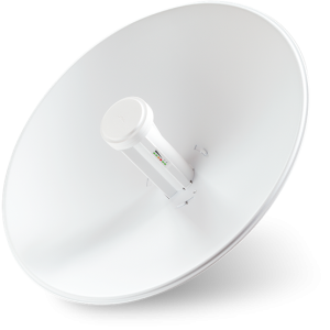 Ubiquiti Power Beam Outdoor Bridge System with integrated 25 dBi 10/100/1000 Ethernet Port 150+ Mbps