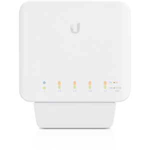 Ubiquiti UniFi Switch Flex, 4x gigabit PoE port, 802.3bt szabvány