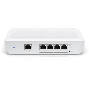 Ubiquiti UniFi Switch Flex XG, 4x10Gbit RJ45 port, 1xPoE-in gigabites RJ45 port