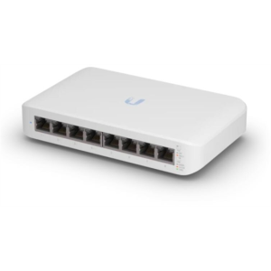 Ubiquiti UniFi Switch Lite 8, 8x gigabites RJ45 port, 4x 802.3af PoE