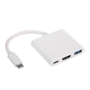 USB Akyga AK-AD-57 USB type C / USB 3.0 / USB type C / HDMI Hub