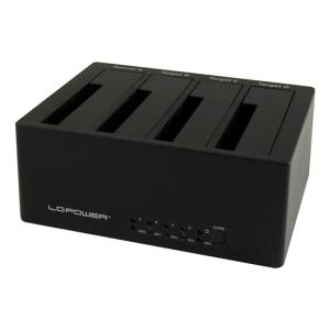 USB LC Power LC-DOCK-U3-4B HDD dokkoló állomás