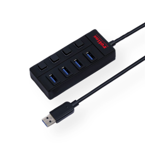 USB Roline Hub USB 3.2 A - 4x USB kapcsolható
