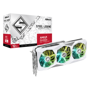 VGA ASRock AMD Radeon RX 7700 XT 12GB GDDR6 - RX 7700 XT Steel Legend 12G OC
