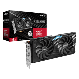 VGA ASRock AMD Radeon RX 7800 XT 16GB GDDR6 - RX 7800 XT Challenger 16G OC