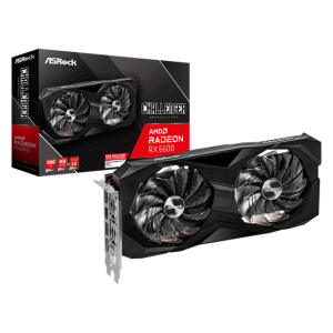 VGA ASRock AMD RX 6600 8GB GDDR6 - RX 6600 Challenger D 8GB