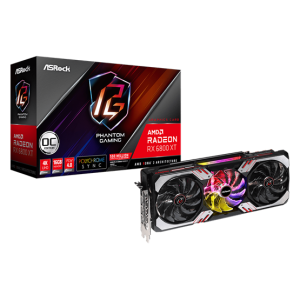 VGA ASRock AMD RX 6800 XT 16GB GDDR6 - RX 6800 XT Phantom Gaming 16GO