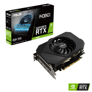 VGA ASUS NVIDIA RTX 3060 12GB GDDR6 - PH-RTX3060-12G-V2 - Low Hashrate (LHR)