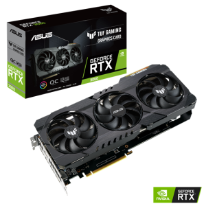 VGA ASUS NVIDIA RTX 3060 12GB GDDR6 - TUF-RTX3060-O12G-V2-GAMING - Low Hashrate (LHR)