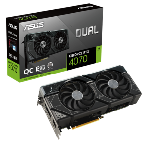 VGA ASUS NVIDIA RTX 4070 12GB GDDR6 - DUAL-RTX4070-O12G