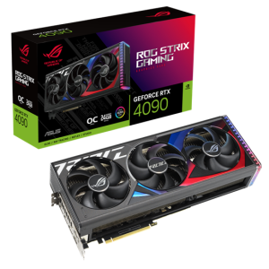 VGA ASUS NVIDIA RTX 4090 24GB GDDR6 - ROG-STRIX-RTX4090-O24G GAMING
