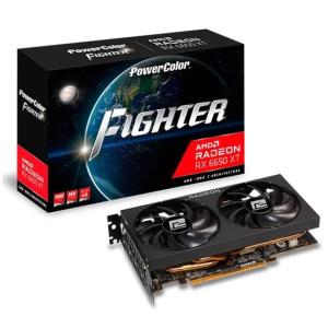 VGA PowerColor AMD RX 6650 XT Fighter 8GB GDDR6 - AXRX 6650XT 8GBD6-3DH