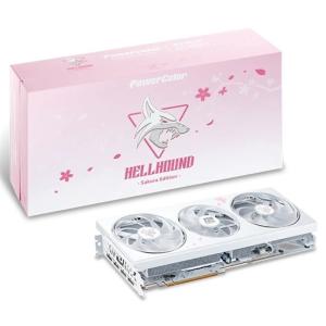 VGA PowerColor AMD RX 7800 XT Hellhound Sakura 16GB GDDR6 - RX7800XT 16G-L/OC/SAKURA LIMITED