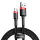 ACC Baseus Cafule USB Type-C, 2A gyorstöltő adatkábel, 2m, piros/fekete