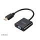 ADA Akasa HDMI - VGA - 20cm - AK-CBHD15-20BK