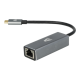 ADA AVAX AD604 CONNECT+ Type C 3.0 - Gigabit Ethernet adapter, alumínium