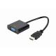 ADA GEMBIRD Adapter HDMI - VGA M/F