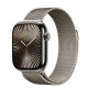 Apple Watch S10 Cellular 42mm Natural Titanium Case with Natural Milanese Loop