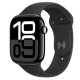 Apple Watch S10 Cellular 46mm Jet Black Alu Case with Black Sport Band - M/L