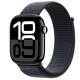 Apple Watch S10 Cellular 46mm Jet Black Alu Case with Ink Sport Loop