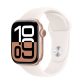 Apple Watch S10 GPS 42mm Rose Gold Alu Case with Light Blush Sport Band - M/L