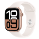 Apple Watch S10 GPS 46mm Rose Gold Alu Case with Light Blush Sport Band - M/L