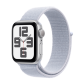 Apple Watch SE2 v3 GPS 40mm Silver Alu Case with Blue Cloud Sport Loop