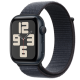 Apple Watch SE2 v3 GPS 44mm Midnight Alu Case with Ink Sport Loop