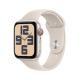 Apple Watch SE3 Cellular 44mm Starlight Alu Case w Starlight Sport Band - S/M