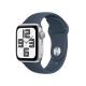 Apple Watch SE3 GPS 40mm Silver Alu Case w Storm Blue Sport Band - M/L