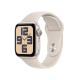 Apple Watch SE3 GPS 40mm Starlight Alu Case w Starlight Sport Band - S/M