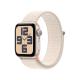 Apple Watch SE3 GPS 40mm Starlight Alu Case w Starlight Sport Loop
