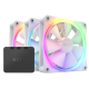 FAN NZXT F120 RGB 3IN1 - 120mm - fehér - RF-R12TF-W1