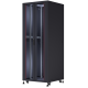FORMRACK 36U Cosmoline 800x800 19" szabadon álló rack szekrény - RAL9005 fekete