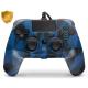 GP Snakebyte PS4 GamePad 4 S - vezetékes kontroller - kék terepmintás