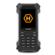 HAMMER Patriot 2,4" Dual SIM csepp-, por- és ütésálló mobiltelefon - fekete/ezüst - Bontott termék