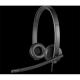 HDS Logitech H570e Sztereó Headset - Fekete