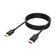 KAB Akasa 16K DisplayPort kábel - 2m - AK-CBDP27-20BK