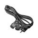 KAB Akyga PC Power Cable Y-alakú splitter 1.8m AK-PC-04A