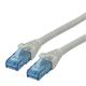 KAB ROLINE S/FTP CAT6A LSOH patch kábel - szürke - 10m