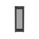 Lanberg 19" szabadon álló rack szekrény 27U/800X1000 perforált ajtó, lapraszerelt, LCD kijelző, fekete V2