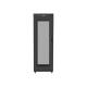 Lanberg 19" szabadon álló rack szekrény 37U/600X800 perforált ajtó, lapraszerelt, LCD kijelző, fekete V2