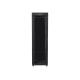 Lanberg 19" szabadon álló rack szekrény 42U/600X600 üvegajtó, lapraszerelt, LCD kijelző, fekete V2
