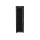 Lanberg 19" szabadon álló rack szekrény 42U/600X800 üvegajtó, lapraszerelt, LCD kijelző, fekete V2