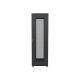 Lanberg 19" szabadon álló rack szekrény 42U/800X1000 perforált ajtó, lapraszerelt, fekete