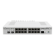 MikroTik 2004-16G-2S+PC passzív hűtéssel, 16x gigabit RJ45 port, 2x SFP+ 10G port, 4GB RAM